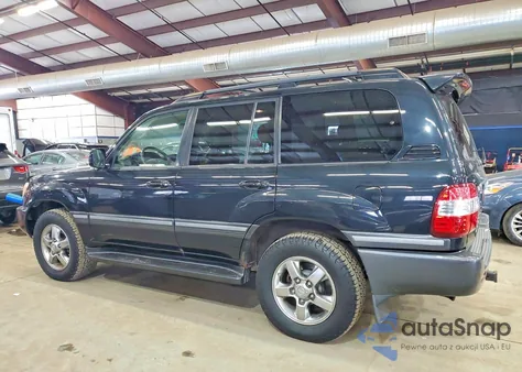 2007 Toyota Land Cruiser z USA, uszkodzony, nr VIN JTEHT05J272104270